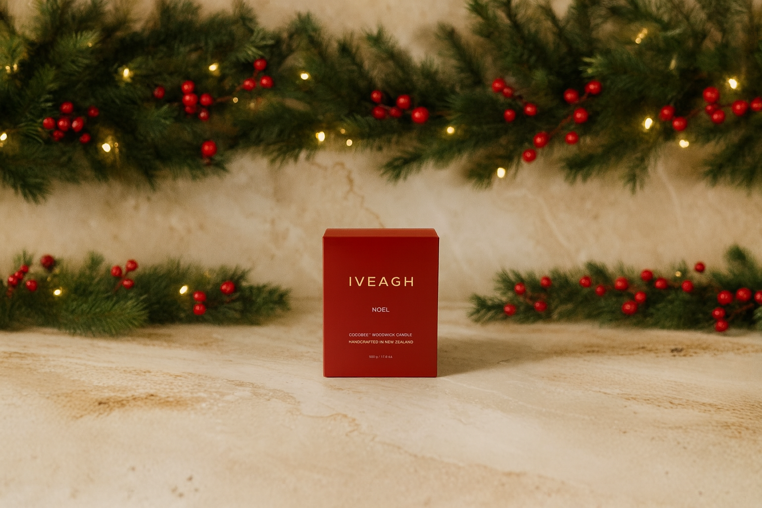 NOEL FestiveI VEAGH Christmas Collection Candle 500g